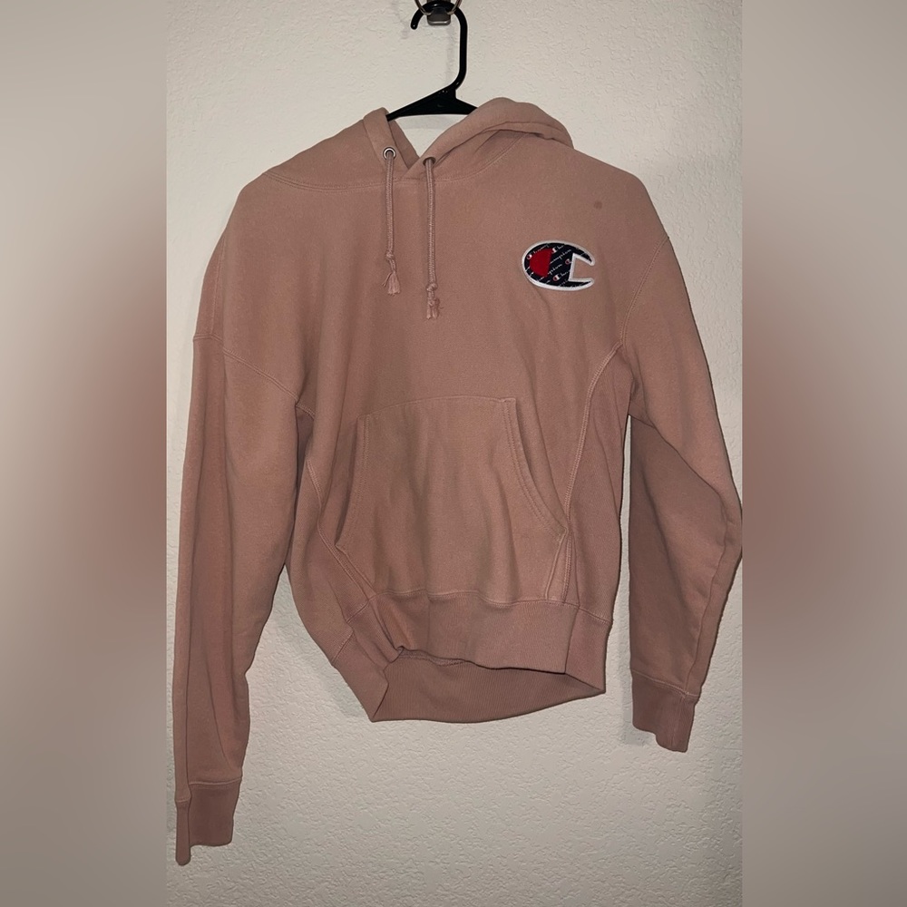 Small Pink Champion Hoodie